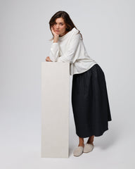 Juana Hemp Blend Maxi Skirt