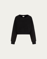 Hemp Essentials Fleece Cropped Sweater