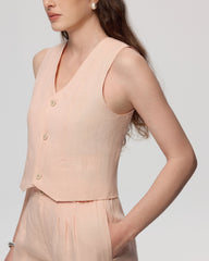 Juana Hemp Tailored Vest
