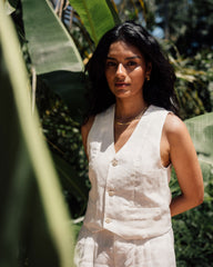 Juana Hemp Tailored Vest
