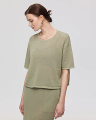 Marina Crochet Tee