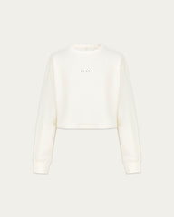Off Hours Natural Crewneck Sweater