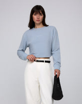 Off Hours Natural Crewneck Sweater