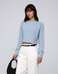 Off Hours Natural Crewneck Sweater