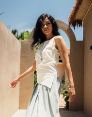 Sienna Pleated Tank