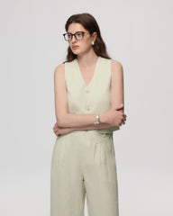Juana Hemp Tailored Vest