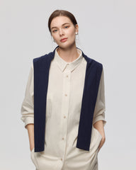 Lyricist Natural Oversized Shirt