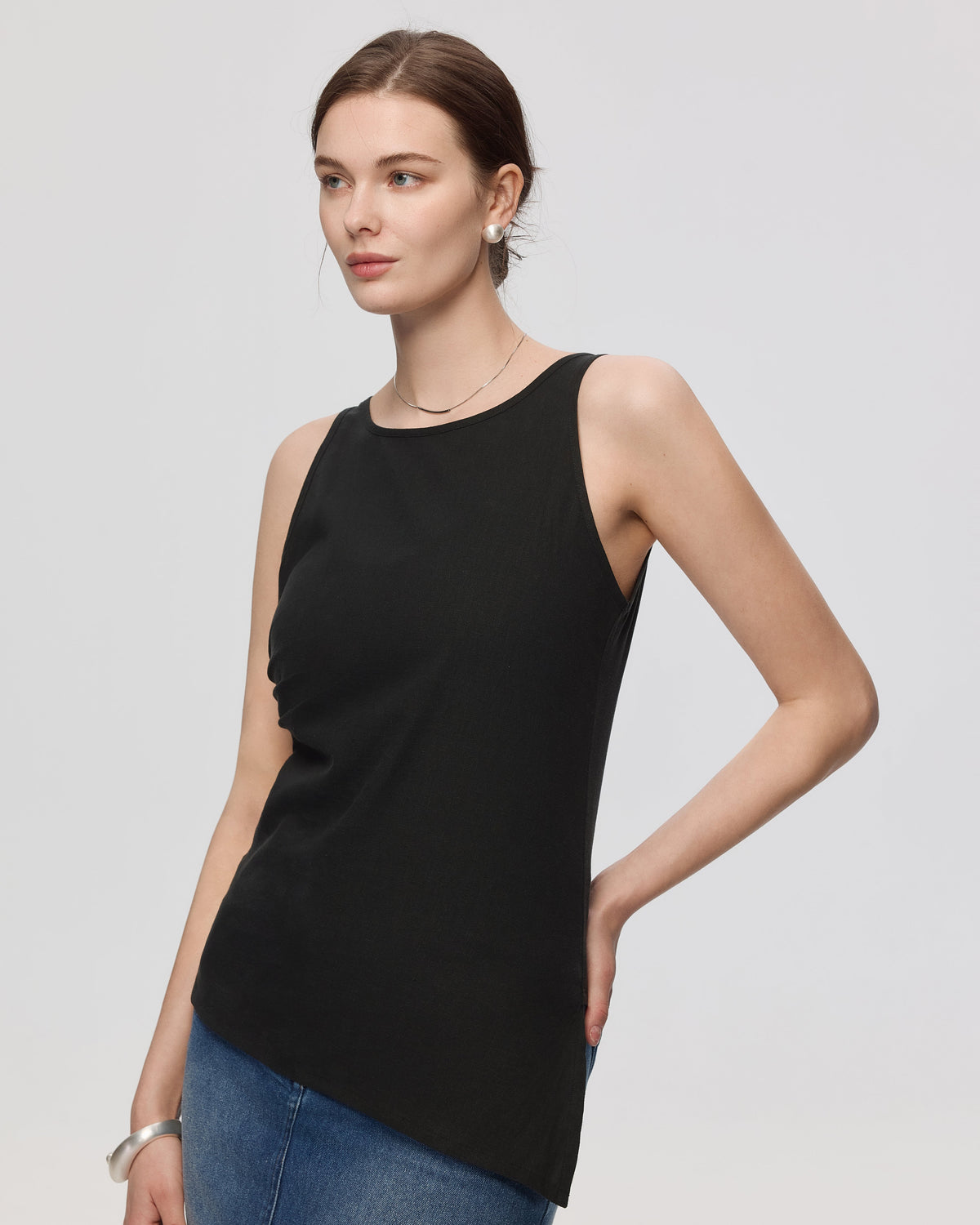 Sienna Pleated Tank