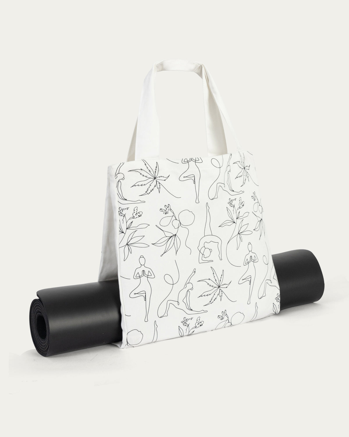 Juana Tencel Paper Yoga Mat Tote Bag